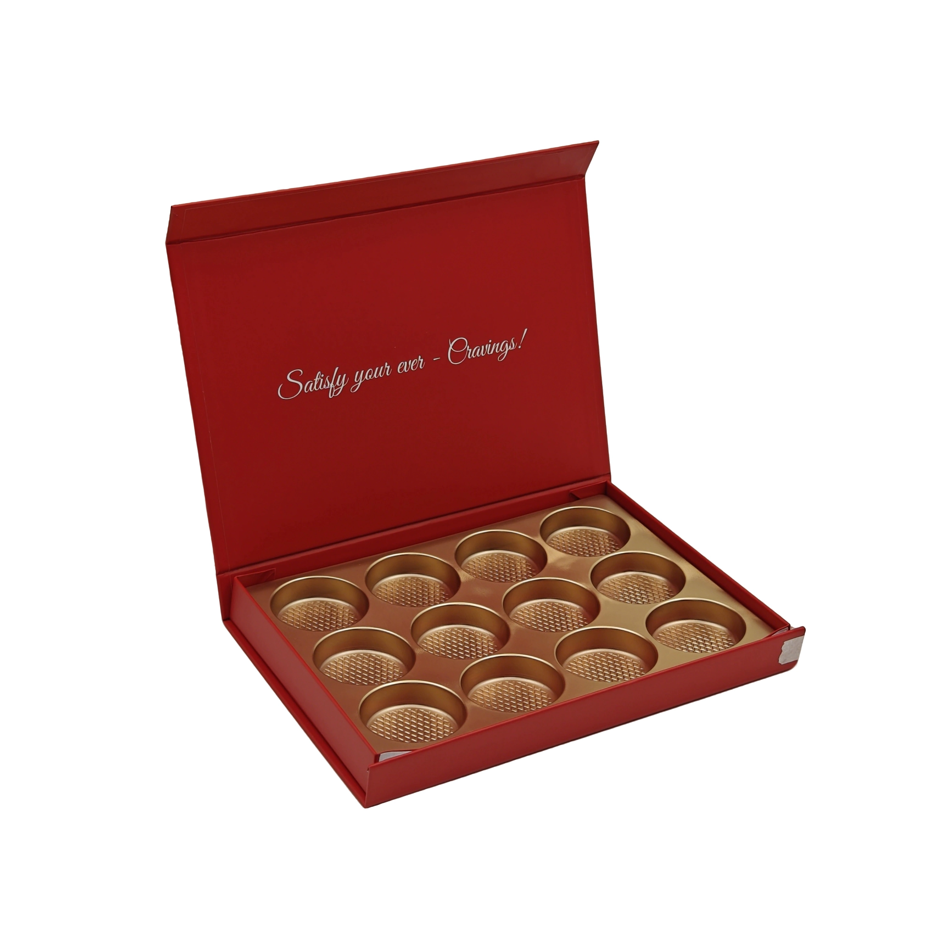Cardboard chocolate box made for branded chocolate packaging